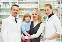 Pharmacist and Customer